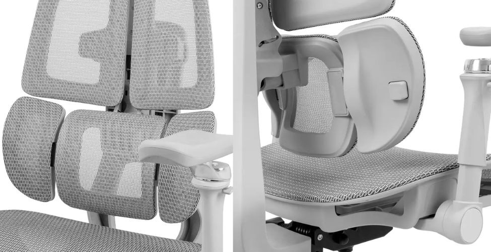 Chất liệu ghế công thái học Leaf Flow Chair 