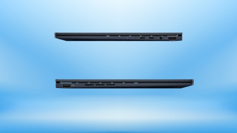 ASUS Zenbook 14 UX3405CA-ST629W tích hợp đa dạng cổng kết nối hiện đại
