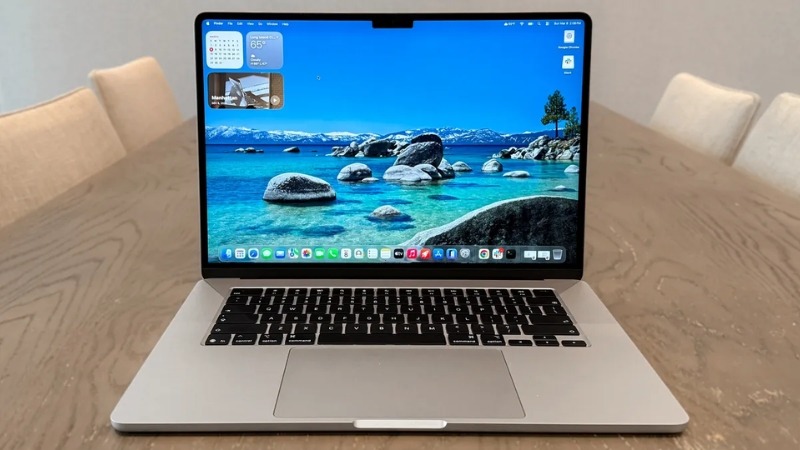 Apple MacBook Air M5 15 inch 2026 MDV94SA/A có dung lượng RAM 16GB tiêu chuẩn