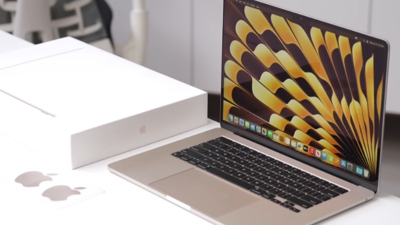 Apple Macbook Air M5 13 inch 2026 MDHD4SA/A thiết kế sang trọng và thời thượng