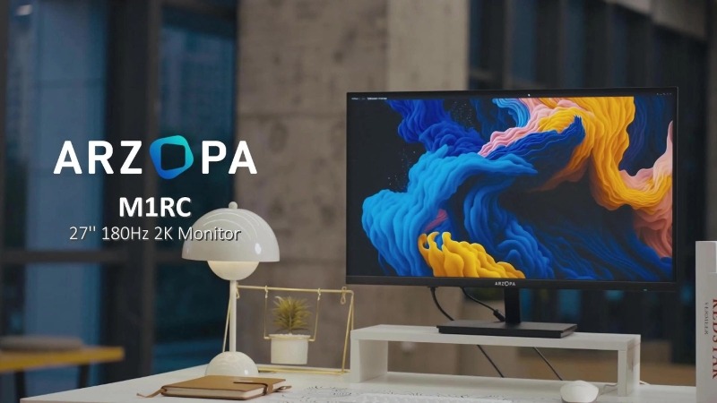 Màn hình gaming ARZOPA M1RC phù hợp cho game thủ FPS, người làm đồ họa bán chuyên và sinh viên
