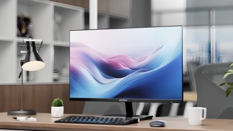 Màu sắc 110% sRGB và HDR10 giúp hình ảnh sống động, rõ nét, hỗ trợ tốt cả gaming lẫn đồ họa
