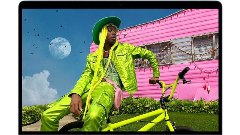 Apple Macbook Air M5 15 inch 2026 MDVQ4SA/A có màn hình Liquid Retina 15.3 inch độ sáng 500 nit cho hình ảnh sắc nét, màu sắc chuẩn xác