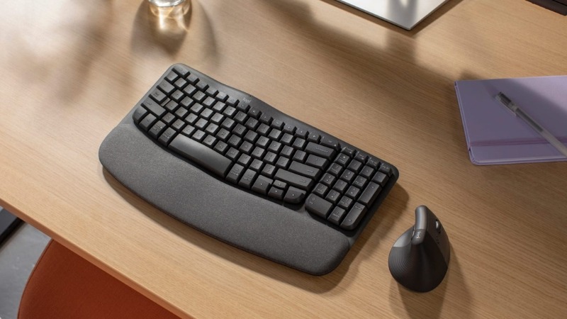 Đặc điểm nổi bật của Bàn phím không dây Logitech Wave Keys Ergonomic