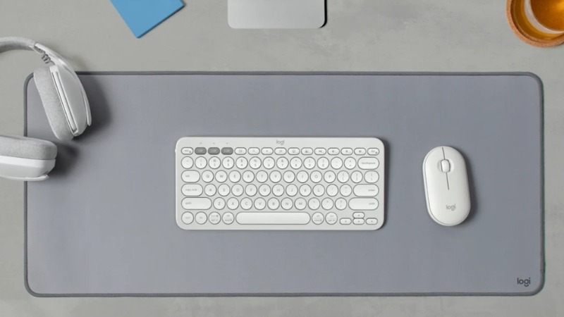 Chuột không dây Bluetooth Logitech Pebble M350S có thời lượng pin bền bỉ và ổn định