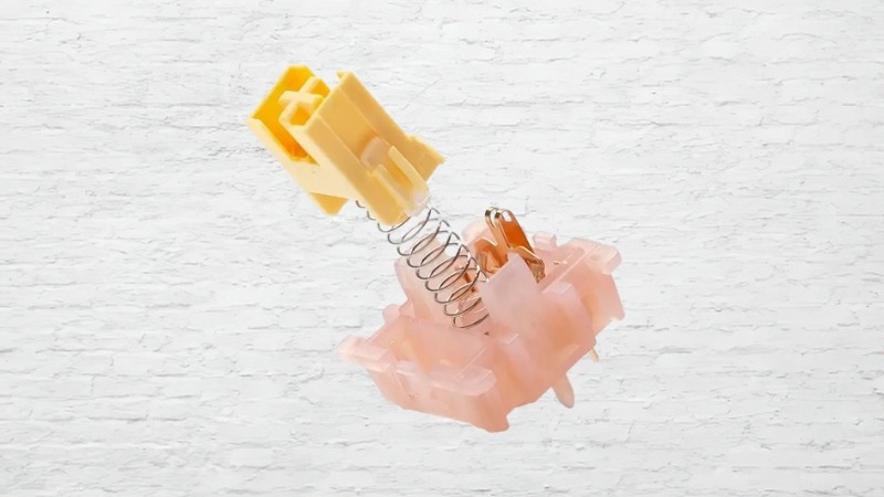 Switch Outemu Silent Peach V3 có lực nhấn 40g lý tưởng cho việc soạn thảo kéo dài