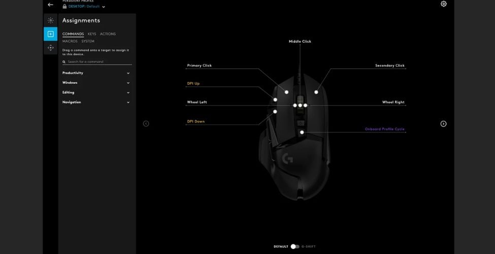 Điều khiển chuột Gaming Logitech G502 Hero 