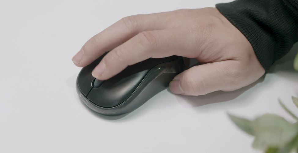 Kết nối chuột máy tính không dây Logitech B175