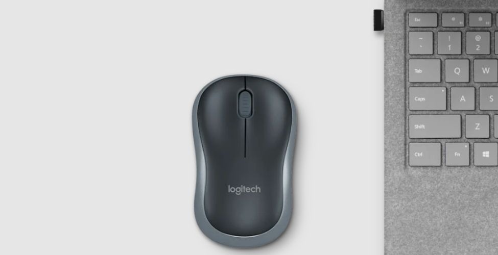 Kết nối chuột máy tính không dây Logitech M185