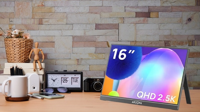 Màn hình di động ARZOPA Z1RC 16 inch 60Hz 2.5K 100%sRGB