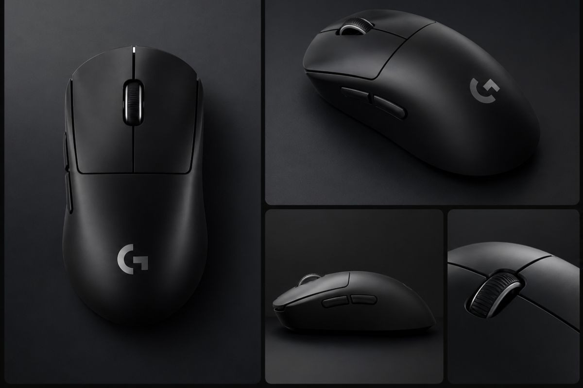 Thiết kế công thái học đem lại sự thoải mái khi chơi game bằng chuột gaming Logitech Pro X Superlight 2 Dex LightSpeed Wireless