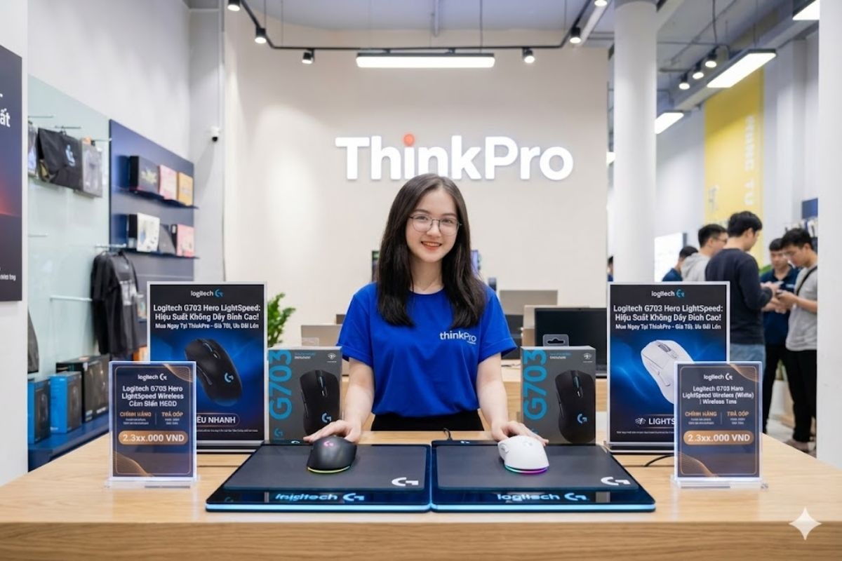ThinkPro phân phối chuột Logitech chính hãng