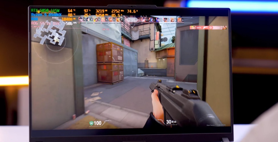 Hiệu năng laptop Asus ROG Strix