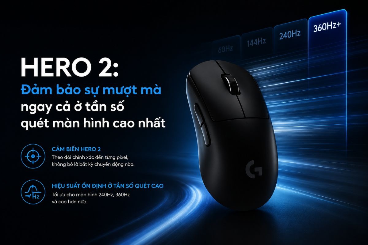 Cảm biến HERO 2 thế hệ mới cực kỳ mạnh mẽ và ổn định
