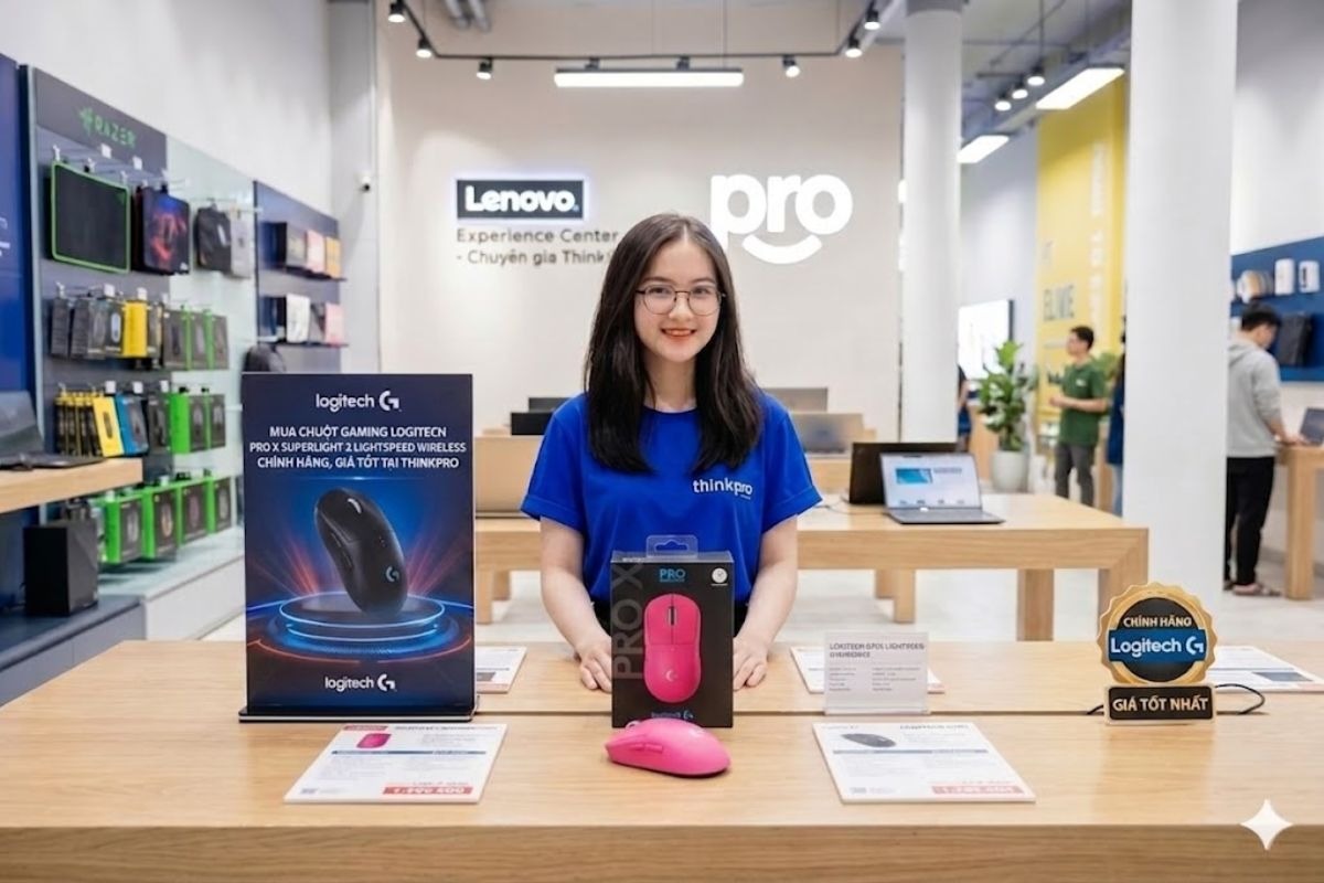 ThinkPro phân phối sản phẩm Logitech chính hãng