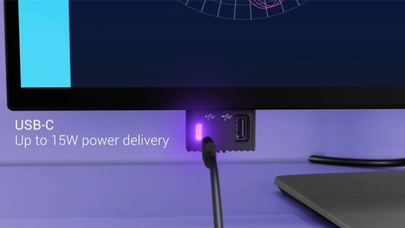 Dell Pro 32 Plus 4K P3225QE trang bị cổng USB-C hỗ trợ sạc 90W tiện lợi, giúp tối giản dây cáp và kết nối nhanh chóng