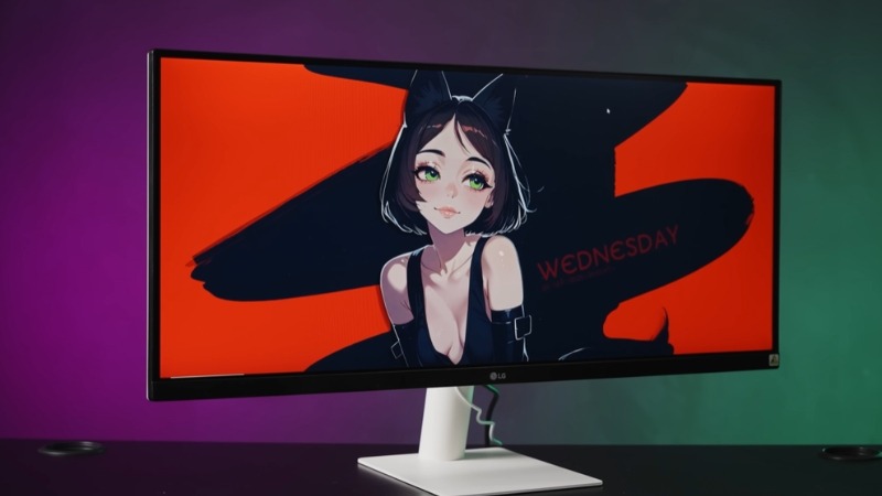 Ultrawide LG 29U531A-W sở hữu vẻ ngoài tinh tế với viền mỏng và chân đế chắc chắn, sang trọng