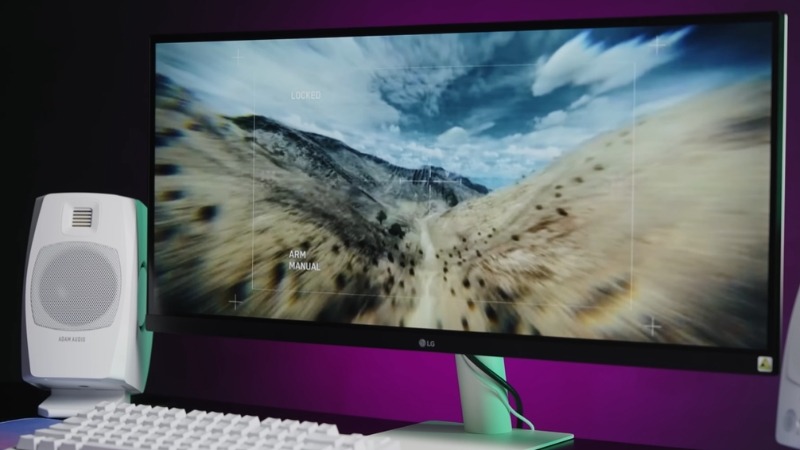 Tần số 75Hz giúp các chuyển động trên màn hình ultrawide LG 29U531A-W trở nên trơn tru, dịu mắt