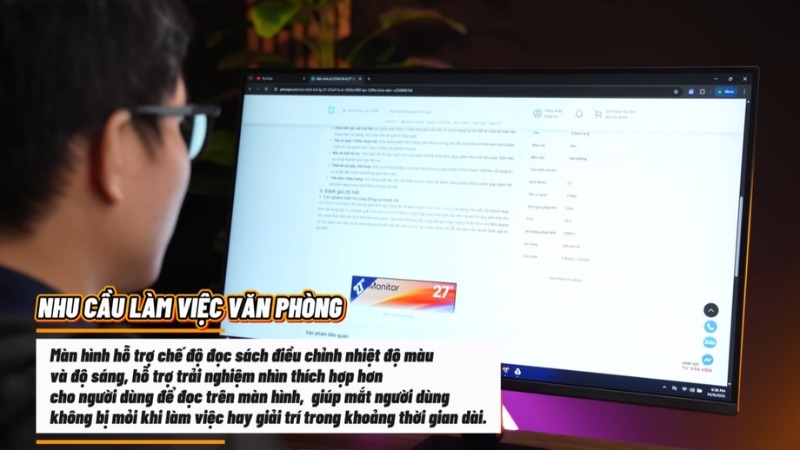 LG 27U411A-B là lựa chọn hoàn hảo cho dân văn phòng, sinh viên và người dùng giải trí đa phương tiện cơ bản