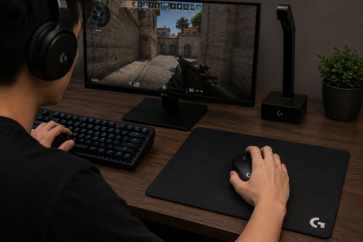 Logitech Pro X Superlight 2C mang lại trải nghiệm chơi game mượt mà và ổn định