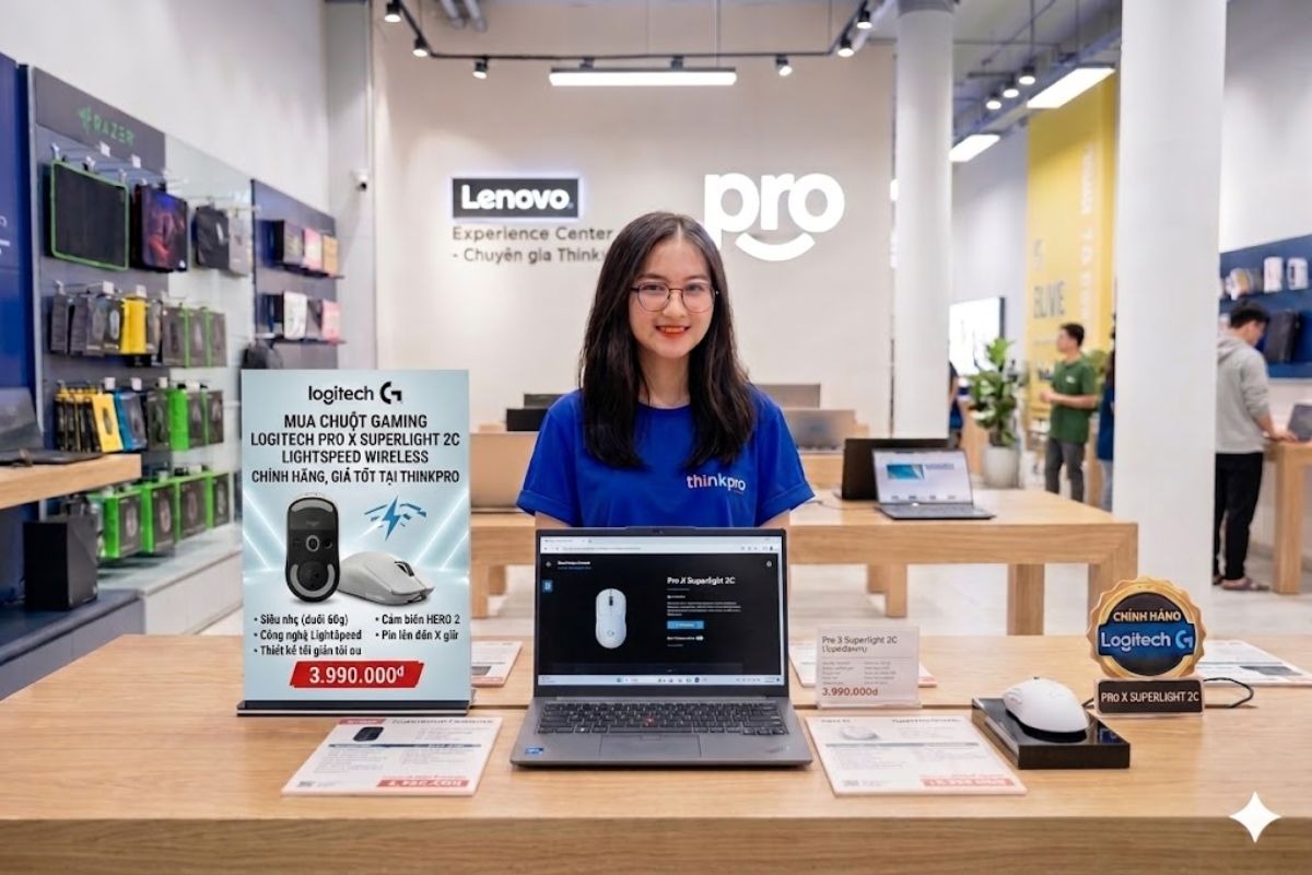 ThinkPro phân phối sản phẩm Logitech chính hãng