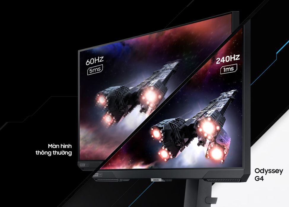 Tần số quét màn hình gaming Samsung Odyssey G4 LS25BG400EEXXV