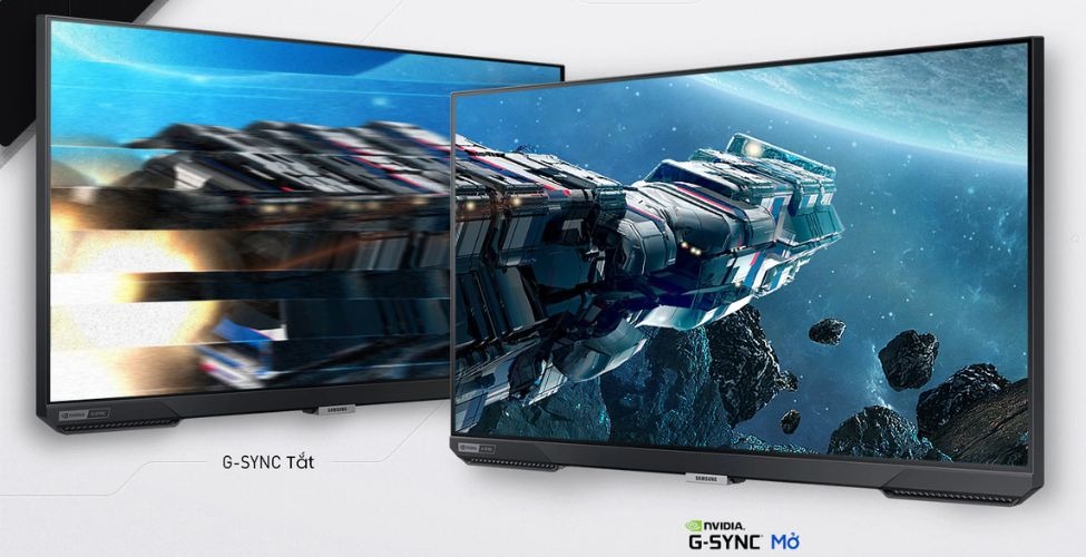 G-Sync màn hình gaming Samsung Odyssey G4 LS25BG400EEXXV