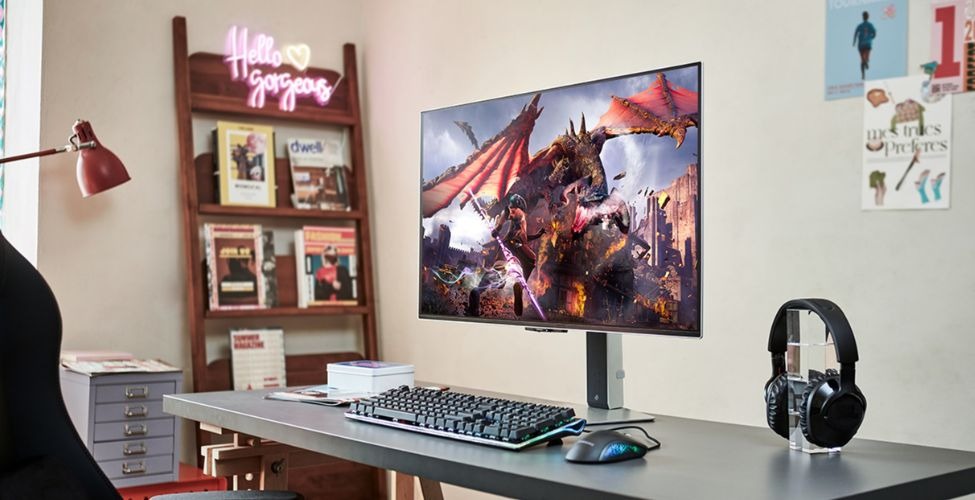 Màn hình gaming Samsung Odyssey G8 LS32DG802SEXXV