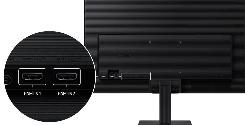 Kết nối màn hình Samsung LS24F320GAEXXV