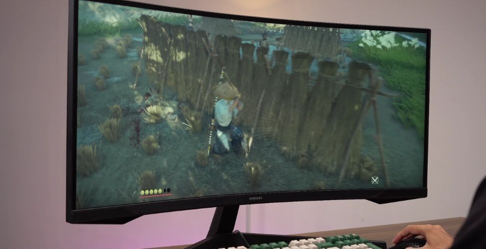 AMD FreeSync Premium màn hình ultrawide Samsung LC34G55TWWEXXV