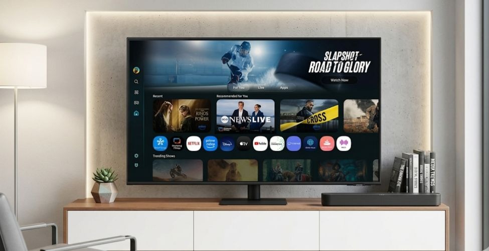 Thiết kế màn hình thông minh Samsung M7 LS43FM702UEXXV