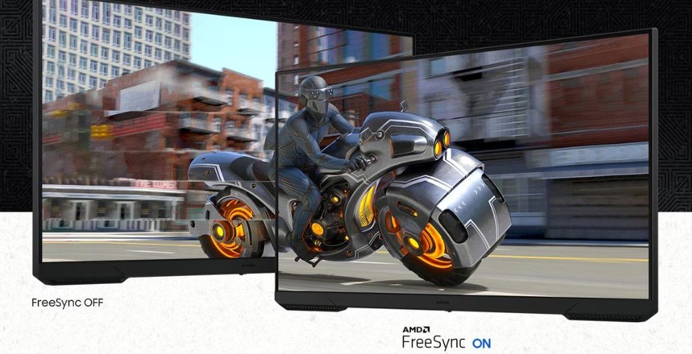 AMD FreeSync màn hình gaming Samsung Odyssey G3 LS24DG302EEXXV