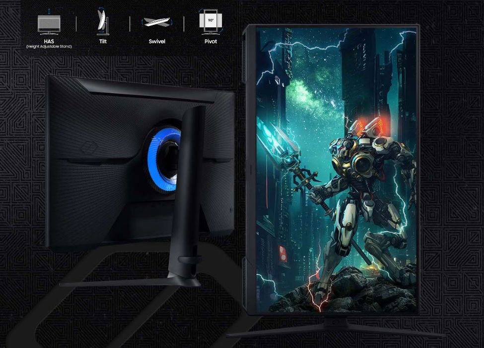 Thiết kế Samsung Odyssey G3 LS24DG302EEXXV
