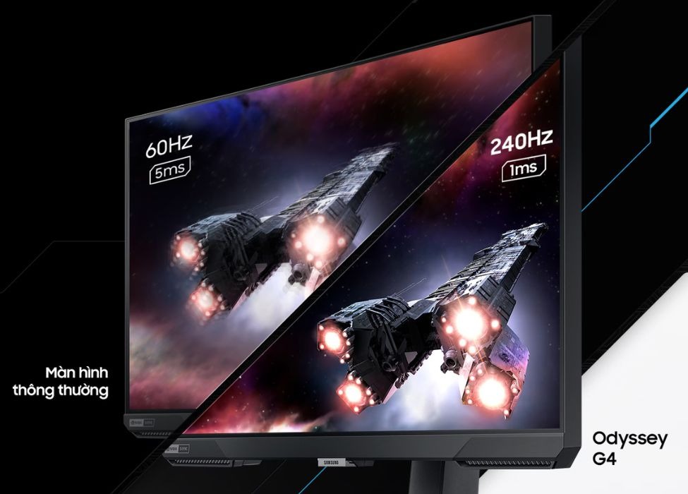 Tần số quét màn hình gaming Samsung Odyssey G4 LS27BG400EEXXV
