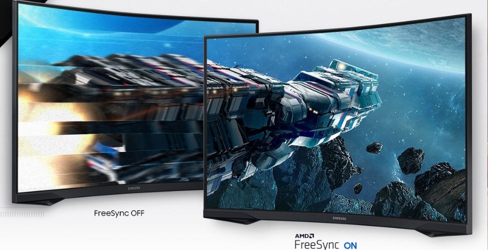 AMD FreeSync màn hình cong gaming Samsung Odyssey G5 LS27CG552EEXXV