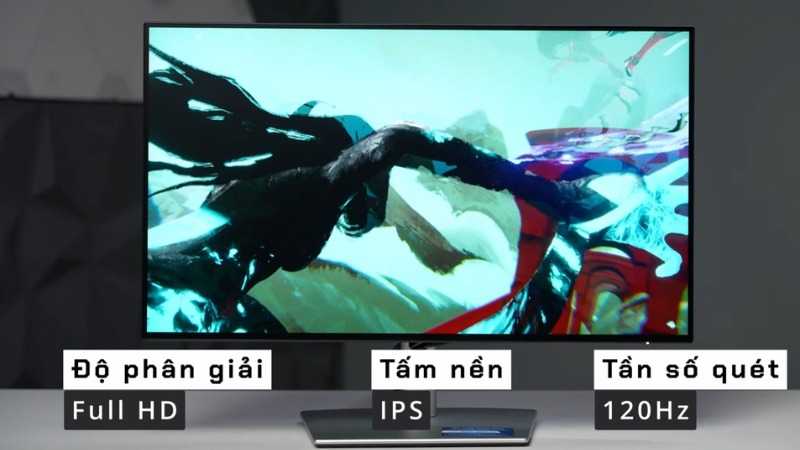 Màn hình Dell UltraSharp U2424H trang bị IPS Full HD đem lại hình ảnh sắc nét, màu sắc chuẩn xác ở mọi góc nhìn
