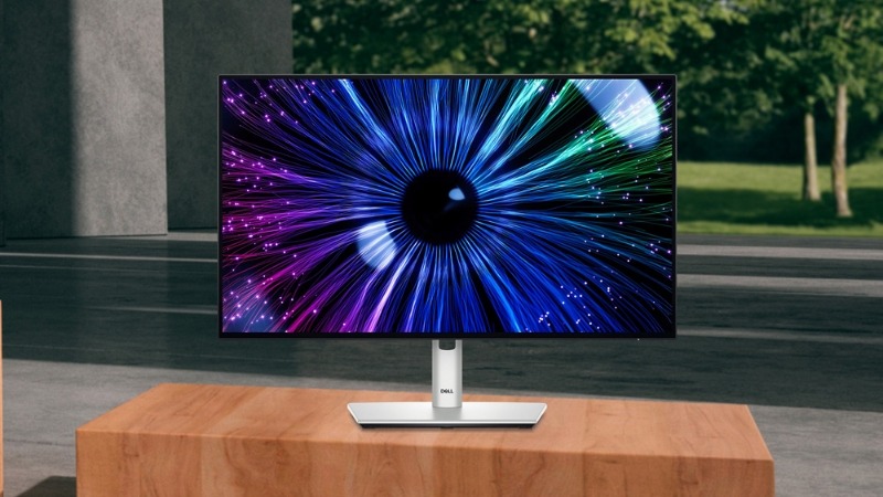 Dell UltraSharp U2424HE có tần số quét 120Hz giúp mọi thao tác cuộn chuột và chuyển cảnh mượt mà, giảm mỏi mắt