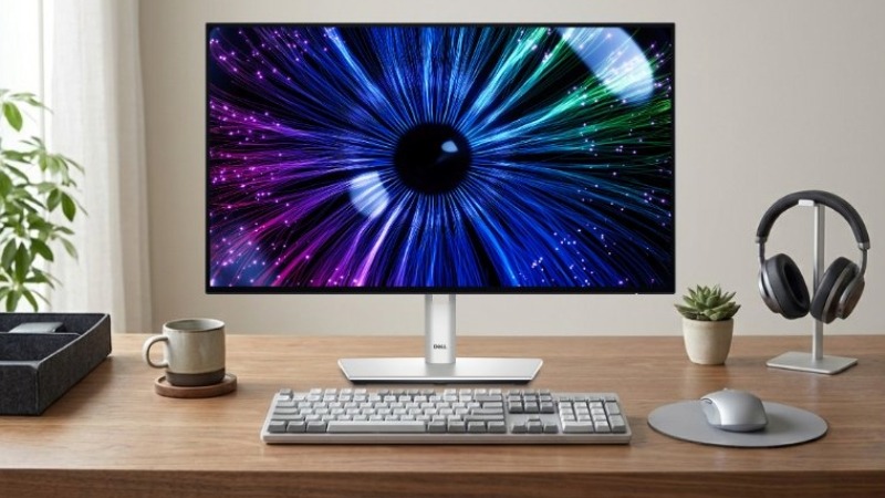 Dell UltraSharp U2424HE tích hợp tấm nền IPS Full HD sắc nét, màu sắc trung thực và cho góc nhìn siêu rộng 178 độ
