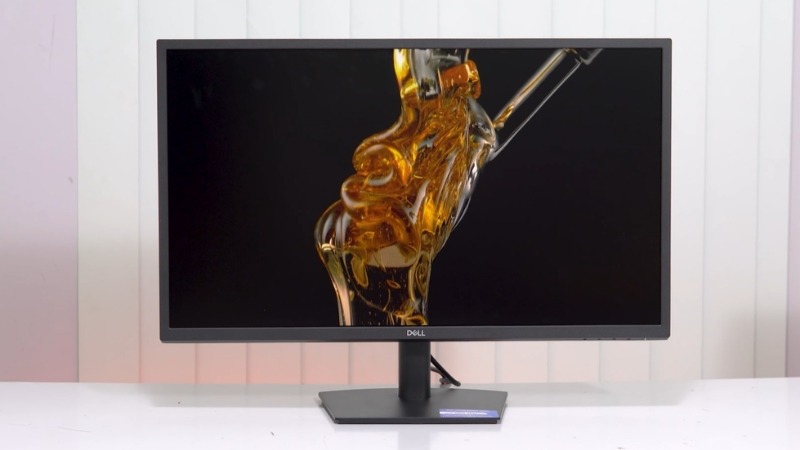 Kích thước Dell E2723H lớn giúp đa nhiệm mượt mà, độ phân giải Full HD rõ ràng, bảo vệ mắt tốt