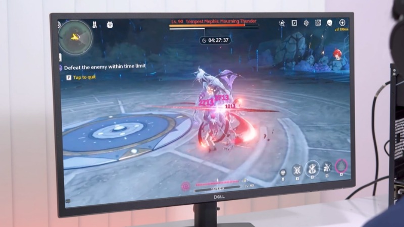 Dell E2723H có tần số 60Hz cùng tốc độ phản hồi 5ms mang lại trải nghiệm cuộn trang và làm việc ổn định