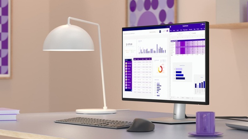 Dell P2425H tích hợp ComfortView Plus giảm ánh sáng xanh và Flicker-Free chống mỏi mắt tối đa