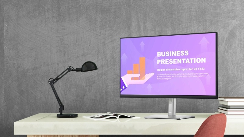 Màn hình Dell P2722HE IPS 27 inch Full HD hiển thị rõ nét, góc nhìn rộng và màu sắc rất chuẩn xác