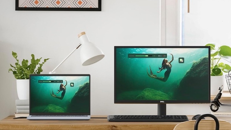 Dell SE2425H có tốc độ 75Hz giúp mọi thao tác cuộn trang và di chuyển chuột diễn ra trơn tru, dễ chịu