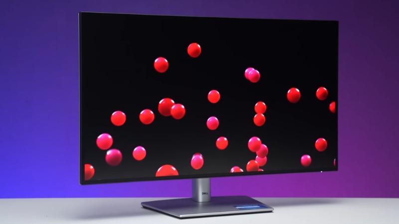 Dell UltraSharp U2724D có độ phân giải QHD cùng tấm nền IPS có tương phản 2000:1 mang lại hình ảnh sắc nét, chân thực