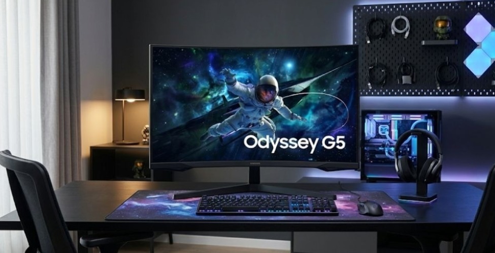 Độ phân giải màn hình cong gaming Samsung Odyssey G5 LS32CG552EEXXV