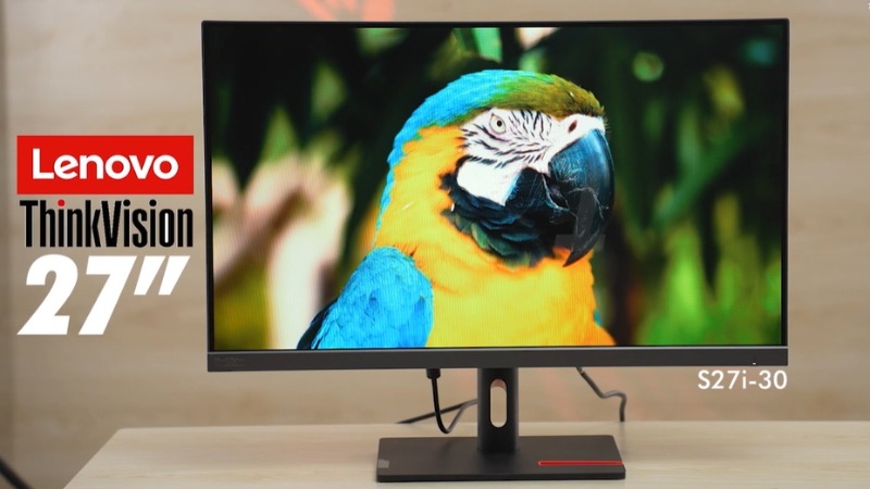 Lenovo ThinkVision S27i-30 là lựa chọn lý tưởng cho dân văn phòng, học sinh và người dùng cơ bản