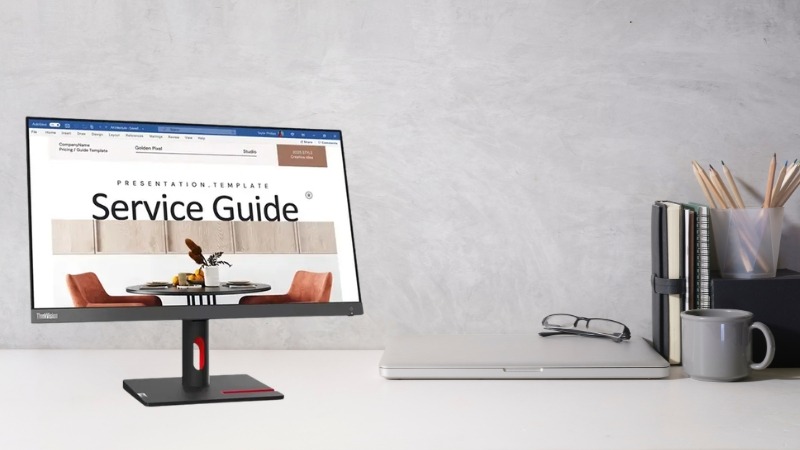 Công nghệ Natural Low Blue Light trên Lenovo ThinkVision S24i-30 giúp bảo vệ mắt tối đa mà không gây sai lệch màu sắc