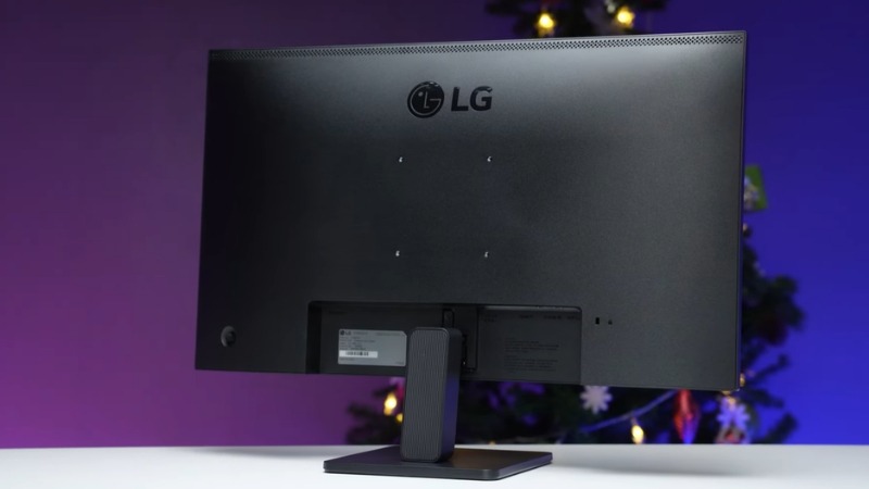 Màn hình LG 27MR400-B viền mỏng 3 cạnh tinh tế, hỗ trợ ngàm VESA giúp tối ưu không gian làm việc