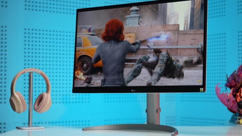 LG 27UP850K-W tích hợp FreeSync mượt mà, cân chỉnh màu phần cứng chính xác và loa 5W tiện lợi