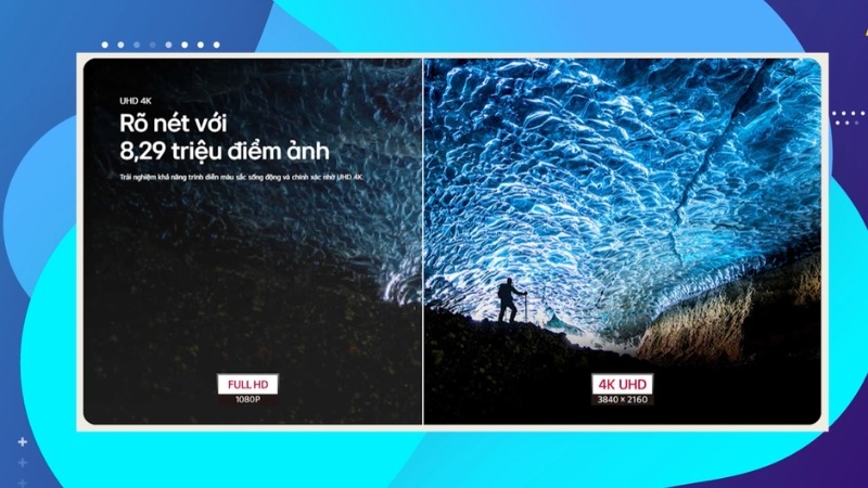 Độ phân giải 4K, tấm nền IPS góc rộng và độ phủ màu DCI-P3 95% đáp ứng tốt việc đồ họa